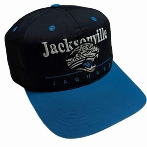Vintage 1990s Jacksonville Jaguars Twins Enterprises NFL Twill Snapback Hat